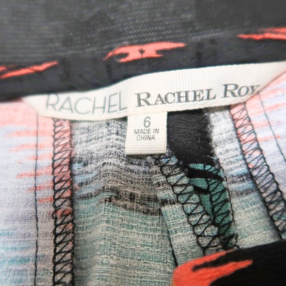Rachel Roy Aztec Icat Tribal Printed Shorts 6 - Picture 7 of 7